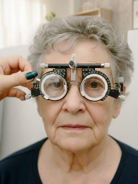 Visita optometrica a domicilio a Monza e Brianza 2 Foto ottica farina Visita optometrica a domicilio controlli oculistici